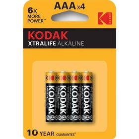 Kodak Xtralife 4'lü Alkalin İnce Pil
