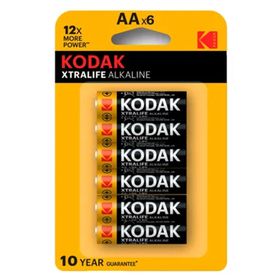 Kodak Xtralife Alkalin AA 6'lı Kalem Pil