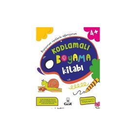 Kodlamalı Boyama Kitabı 4 + Yaş - Floki Çocuk