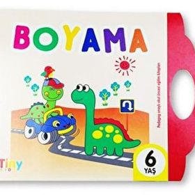 Kodlamalı Boyama Kitabı 6 Yaş Tiny Kids Yayınları