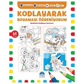 Kodlayarak Boyamayı Öğreniyorum 7 - Martı Çocuk