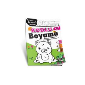 Kodlu Boyama 3-4 Yaş - Niha Çocuk