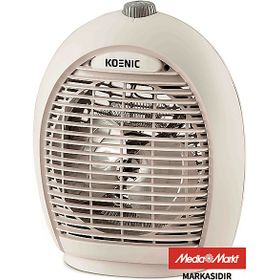 Koenic KFH 20324 2000 W Krem Fanlı Isıtıcı