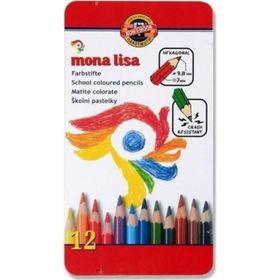 Koh-I-Noor 12 Renk Kuru Boya Kalemi