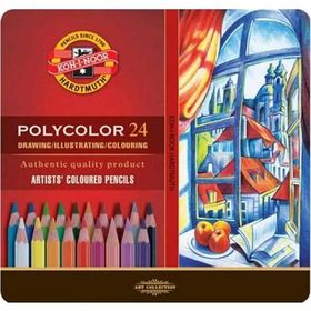 Koh-i Noor 24'lü Polycolor Kuru Boya Seti