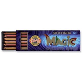 Koh-i Noor Gioconda 5.6 mm Portmin 6’lı Sihirli Boya N:4376 Yedek Uç Seti