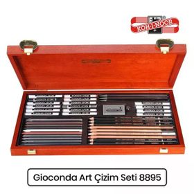 Koh-i-Noor Gioconda Artist Set 8895 Ahşap Kutu Çizim Seti