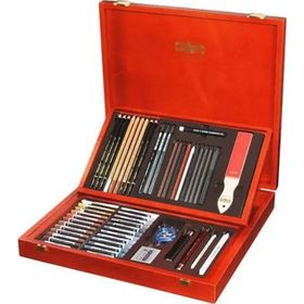 Koh-i-Noor Gioconda Artist Set 8896 1DK Ahşap Kutu Çizim Seti