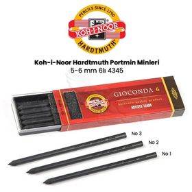 Koh-i Noor Hardtmuth Portmin Min 5-6 mm 6'lı 4345 Kalem