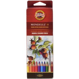 Koh-i Noor N: 3717 Mondeluz 18'li Sulu Boya Kalem Seti