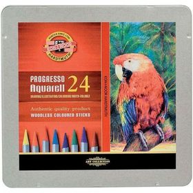 Koh-i-Noor Progresso Aquarell 24’lü Set Sulu Boya Kalemi