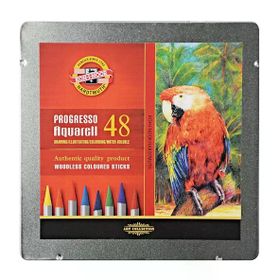 Koh-i Noor Progresso Aquarell Woodless Coloured 48'li 8786 Kalem Seti