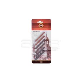 Koh-i Noor Sepia Blocks 6'lı 4392 Grafit Çubuk Seti