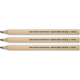 Koh-i Noor Sketching Pencil Yassı Uçlu 1538 Geniş Çizim Kalemi