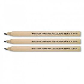 Koh-i Noor Sketching Pencil Yassı Uçlu 1538 Geniş Çizim Kalemi