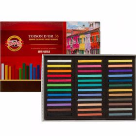 Koh-i Noor Toison Dor Soft Pastel Köşeli 36'lı Kalem Seti