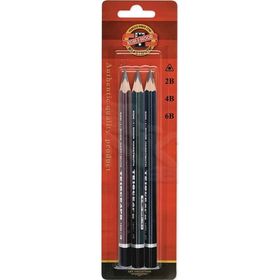 Koh-i Noor Trıograph 3'lü 1835 Jumbo Grafit Kalem