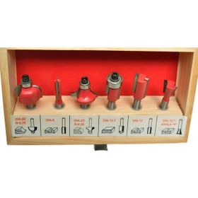 Kohertz 6 mm 6 Parça Freze Bıçağı Seti