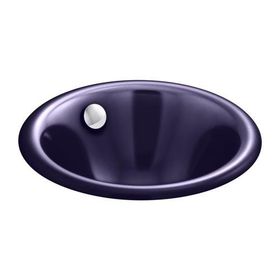 Kohler 30,5 cm İron Plains Çivit Mavi Lavabo
