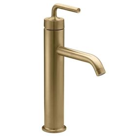 Kohler Çanak Purist Brushed Bronze Lavabo Bataryası