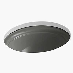 Kohler Devonshire Koyu Gri Tezgah Altı Lavabo