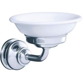 Kohler Duvara Monte Fairfax Seramik Krom Sabunluk