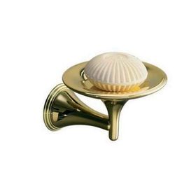 Kohler Finial Polished Brass Duvara Monte Sabunluk