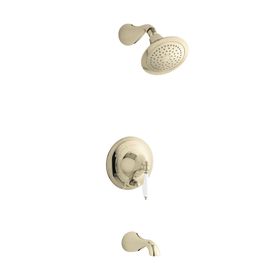 Kohler Finial Traditional Presure Balans Parlak Krom Ankastre Duş Sistemi