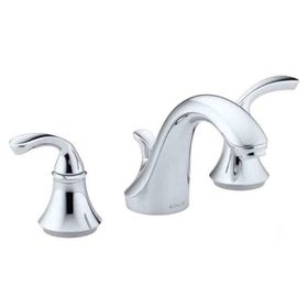 Kohler Forte 3 Delikli Polished Krom Lavabo Bataryası