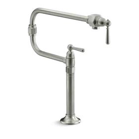 Kohler Hirise Mat Çelik Eviye Bataryası ve Tencere Doldurma Bataryası