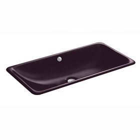 Kohler İron Plans Döküm 76x40 cm Mürdüm Lavabo