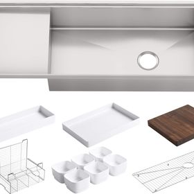 Kohler Stages Profesyonel Paslanmaz Çelik Eviye