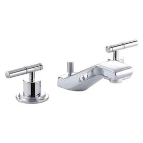 Kohler Taboret 3 Delikli Polished Krom Lavabo Bataryası