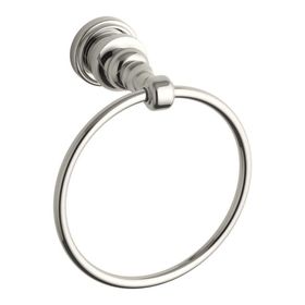 Kohler Yuvarlak IV. Georges Brass Havluluk Yuvarlak Parlak Nikel Havluluk