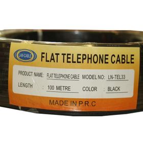 Köken LN-TEL33 Siyah Telefon Kablosu 100 Mt.