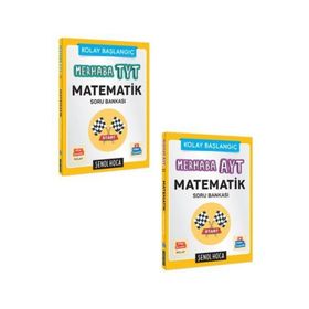 Kolay Başlangıç Merhaba - TYT AYT Matematik Soru Bankası Set - Şenol Hoca Yayınları