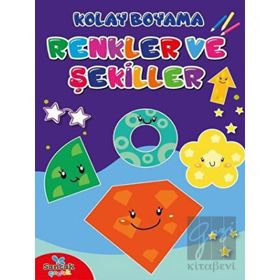 Kolay Boyama Renkler ve Şekiller Sancak Çocuk