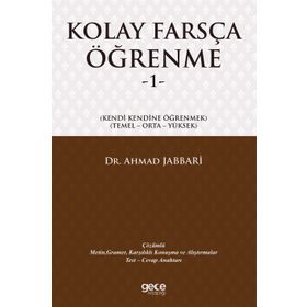 Kolay Farsça Öğrenme 1 - Ahmad Jabbari