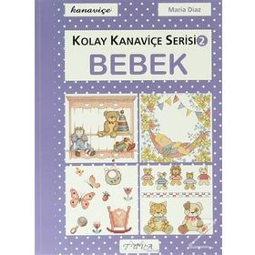 Kolay Kanaviçe Serisi 2 Bebek - Maria Diaz