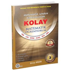 KOLAY MATEMATIK ÖĞRENIYORUM 3 - SAYILAR - GÜRAY KÜÇÜK