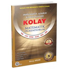 KOLAY MATEMATIK ÖĞRENIYORUM 3 - SAYILAR - GÜRAY KÜÇÜK