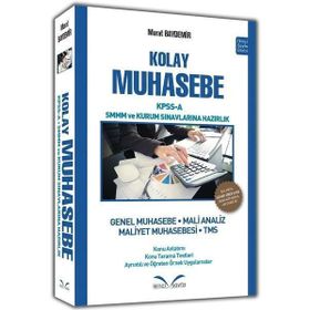 Kolay Muhasebe-KPSS A-SMMM ve Kurum Sınavlarına Hazırlık - Kolektif