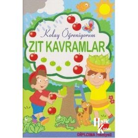 Kolay Öğreniyorum Zıt Kavramlar - Parıltı Komisyon