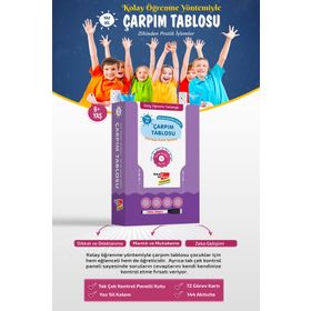 Kolay Öğrenme Yöntemiyle Çarpım Tablosu - Kollektif