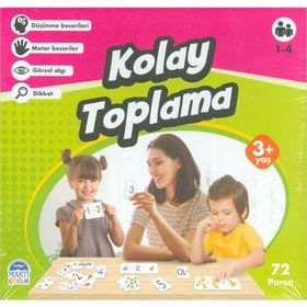 Kolay Toplama 3+ Yaş Eğitici Yapboz Kolektif