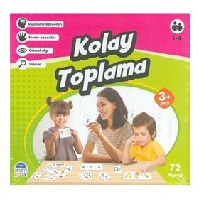 Kolay Toplama 3+ Yaş Eğitici Yapboz Kolektif