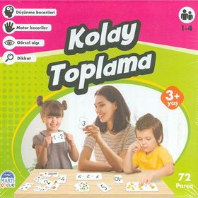 Kolay Toplama 3+ Yaş Eğitici Yapboz Kolektif