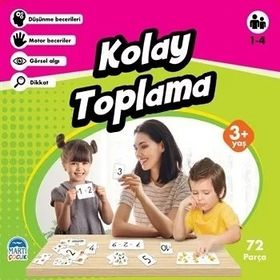Kolay Toplama 3+ Yaş Eğitici Yapboz Kolektif