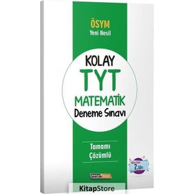 Kolay TYT Matematik Deneme Sınavı Komisyon Kariyer Meslek Yayıncılık