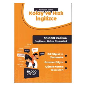 Kolay ve Hızlı İngilizce 10.000 Kelime - Ramazan Özkan